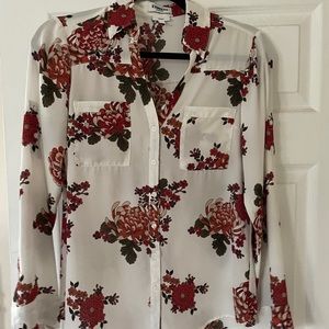 Express Portofino long sleeve blouse